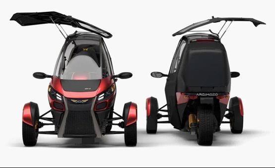 Arcimoto SRK電動汽車發布 汽車/摩托車混合