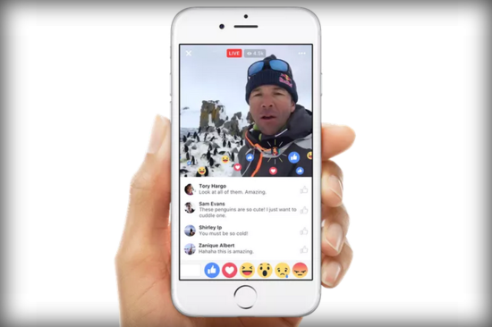 Facebook為直播產品Live推出新功能