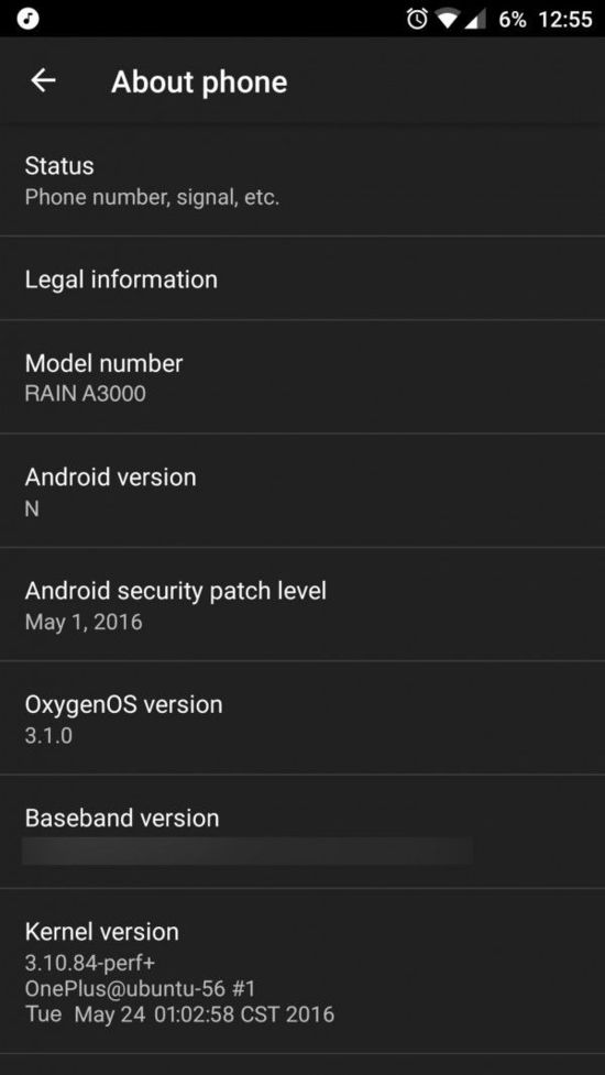 一加3配置完全曝光：已經用上Android 7.0