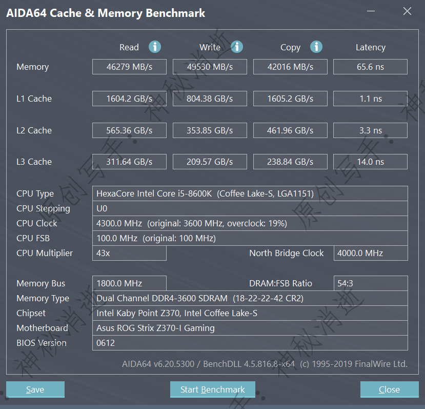 3600頻率Memory Benchmark測試截圖.png